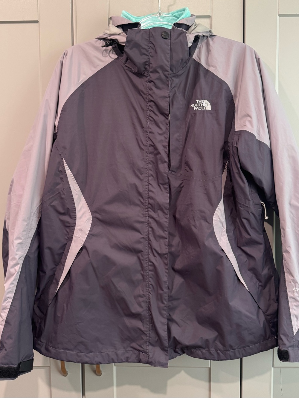 The North Face Women's Two-Tone Lavender and Plum Ski Jacket